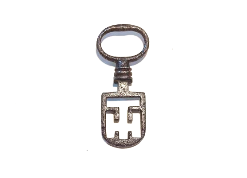 The Janus Neckpiece - Pendant top view